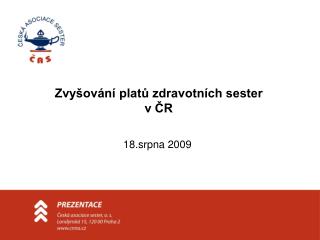 Zvyšování platů zdravotních sester v ČR