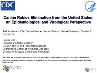 Canine Rabies Elimination from the United States: an Epidemiological and Virological Perspective