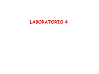 LABORATORIO 4
