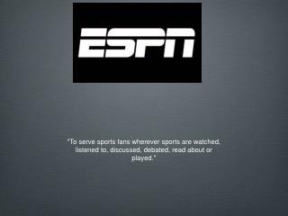 About Espn