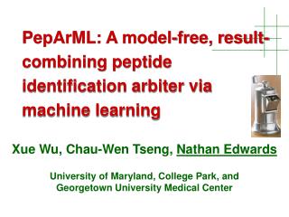 PepArML: A model-free, result-combining peptide identification arbiter via machine learning