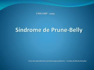 Síndrome de Prune-Belly