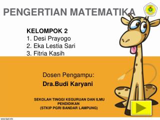 PENGERTIAN MATEMATIKA