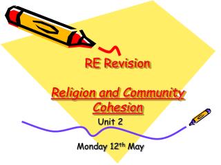 RE Revision Religion and Community Cohesion