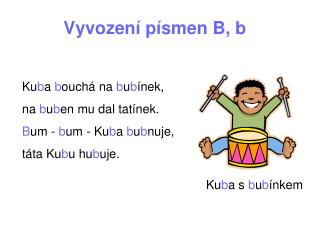 Vyvození písmen B, b