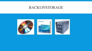 Backup/Storage