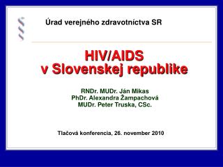 HIV/AIDS v Slovenskej republike