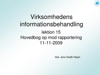 Virksomhedens informationsbehandling