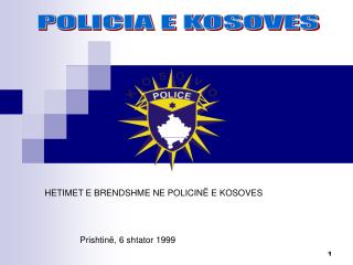 POLICIA E KOSOVES