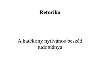 Retorika