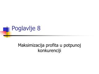 Poglavlje 8