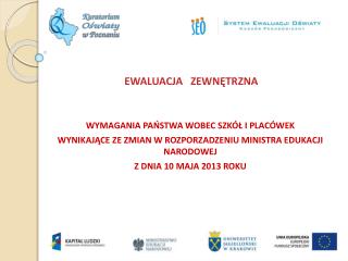 EWALUACJA ZEWNĘTRZNA