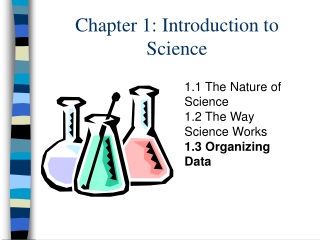 Chapter 1: Introduction to Science