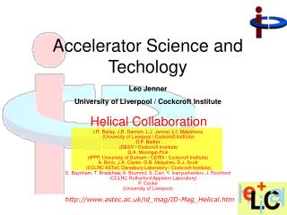 Accelerator Science and Techology