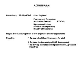 ACTION PLAN