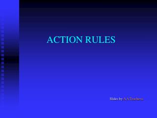 ACTION RULES