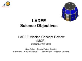 LADEE Science Objectives