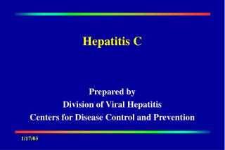 Hepatitis C