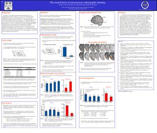 The neural basis of unconscious orthographic priming