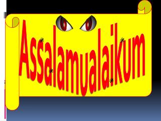 Assalamualaikum