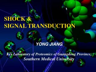 SHOCK &amp; SIGNAL TRANSDUCTION