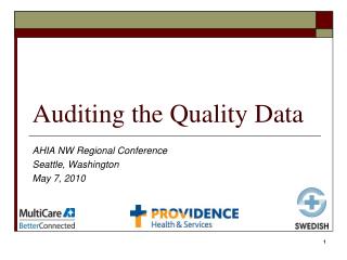 Auditing the Quality Data