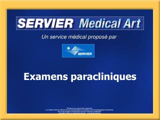 Examens paracliniques