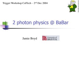 2 photon physics @ BaBar