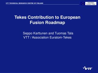 Present Tekes Programme