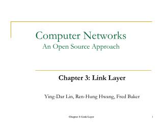 Computer Networks An Open Source Approach