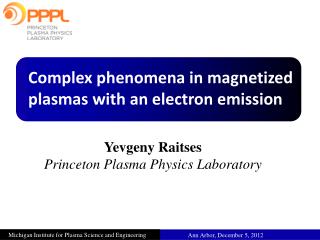 Complex phenomena in magnetized plasmas with an electron emission