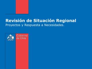 Revisión de Situación Regional