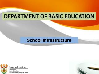 DEPARTMENT OF BASIC EDUCATION