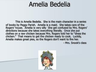 Amelia Bedelia