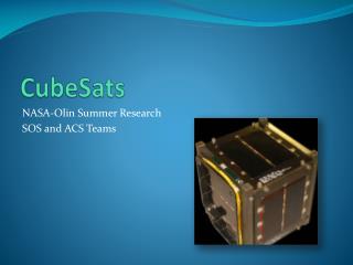 CubeSats