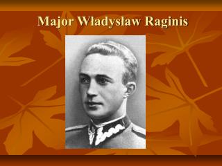 Major Władysław Raginis