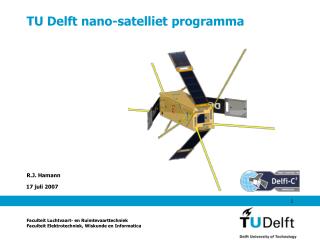 TU Delft nano-satelliet programma