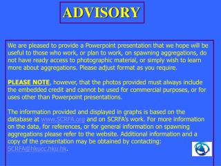 ADVISORY