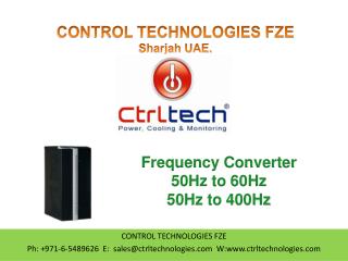 Frequency Converter. 50Hz to 60Hz. 50Hz to 400Hz
