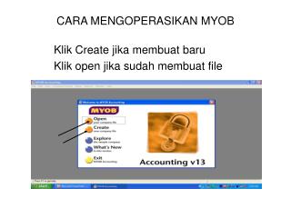 CARA MENGOPERASIKAN MYOB