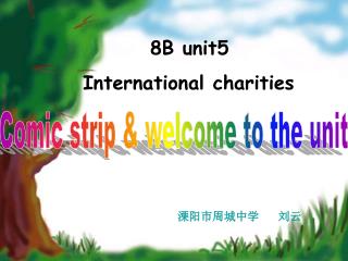 Comic strip &amp; welcome to the unit