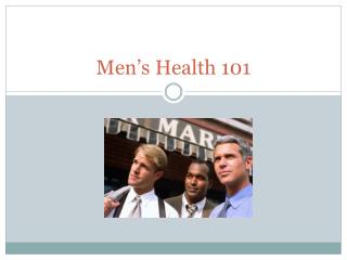 Men’s Health 101