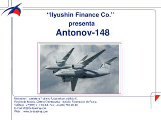 presenta Antonov -148