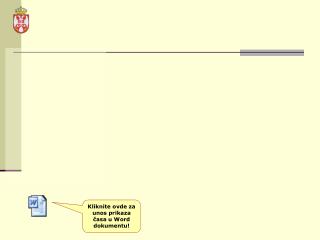 Kliknite ovde za unos prikaza časa u Word dokumentu !