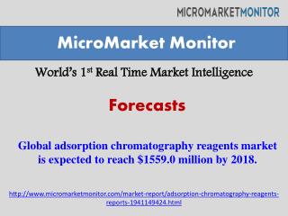 The global adsorption chromatography reagents market is expe