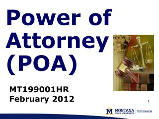 Power of Attorney (POA)