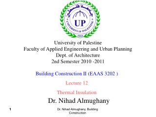 Dr. Nihad Almughany