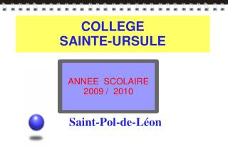 COLLEGE SAINTE-URSULE