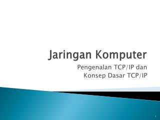 Jaringan Komputer