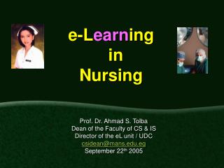 e-L earn ing in Nursing